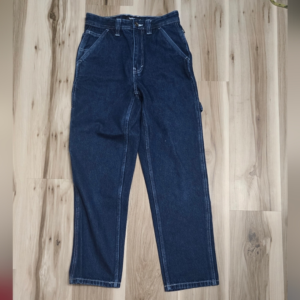 Vans Boys Straight Jeans in Deep Blue